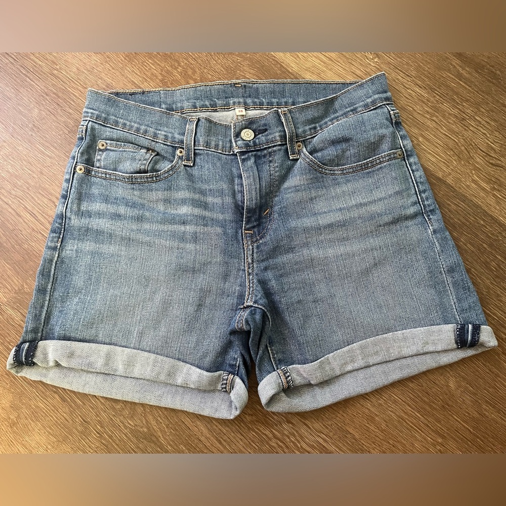 Levi's Blue Jean Shorts for Women